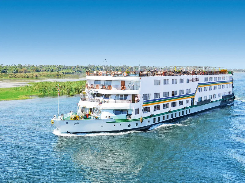 2 Wochen 5*Nilkreuzfahrt Medea & 5*Hotel Stella Lagoon inklusive Flüge