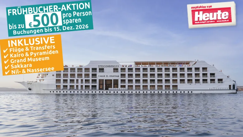 10 Tage Luxusreise Kairo, Nassersee und Nil mit Steigenberger inkl. Flüge