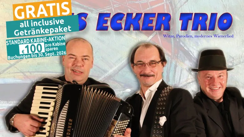 Hans Ecker Trio Fanreise — Bratislava mit Wiener Lieder ab € 159