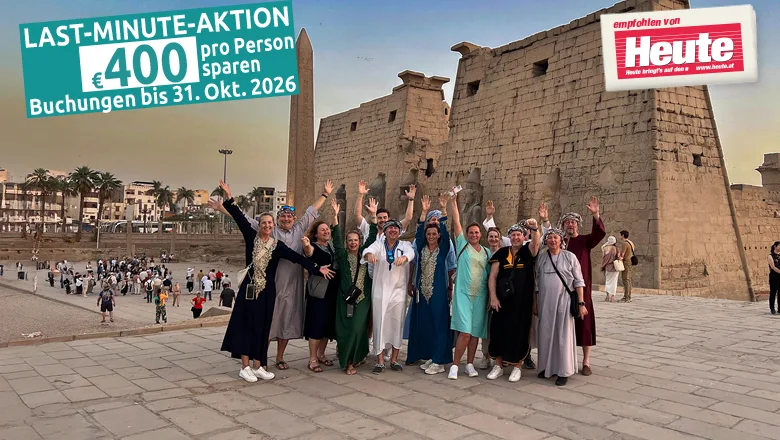 Silvester in Ägypten - Nilkreuzfahrt & Kairo inkl. Flüge