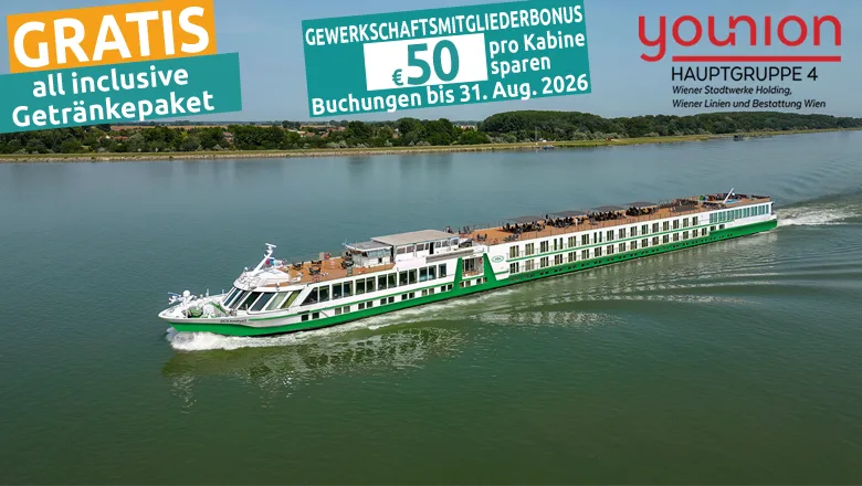 2 Tage Bratislava mit Ganslessen - MS Amethyst 1 / Wiener Linien