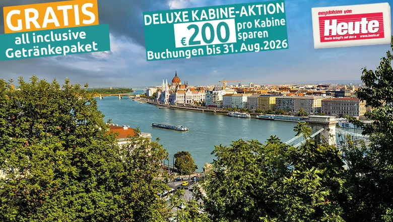 4 Tage Budapest & Bratislava - MS Prinzessin Sisi
