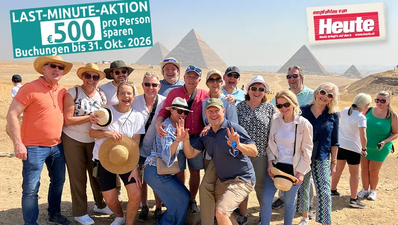 Semesterferien in Ägypten - Nilkreuzfahrt & Kairo inkl. Flüge